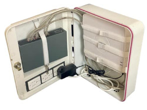 PoE Junction Box 16x11x5 Inch CCTV Rack for DVR, NVR & PoE Switches
