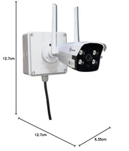 CCTV Camera Junction Box 5x5x2.5 Inch IP65 ABS Plastic Pack of 8