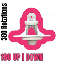 18 Inch PVC CCTV Camera Wall & Ceiling Mounting Bracket for Bullet & Box Cameras