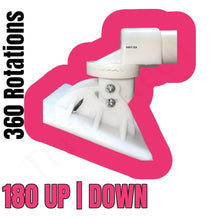 18 Inch PVC CCTV Camera Wall & Ceiling Mounting Bracket for Bullet & Box Cameras