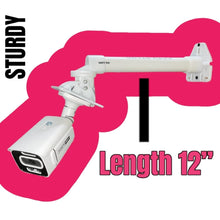 18 Inch PVC CCTV Camera Wall & Ceiling Mounting Bracket for Bullet & Box Cameras