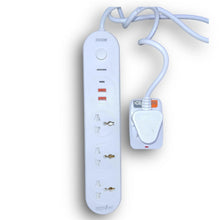 Universal Travel Adapter & USB Extension Board Combo with 2 Meter Cable