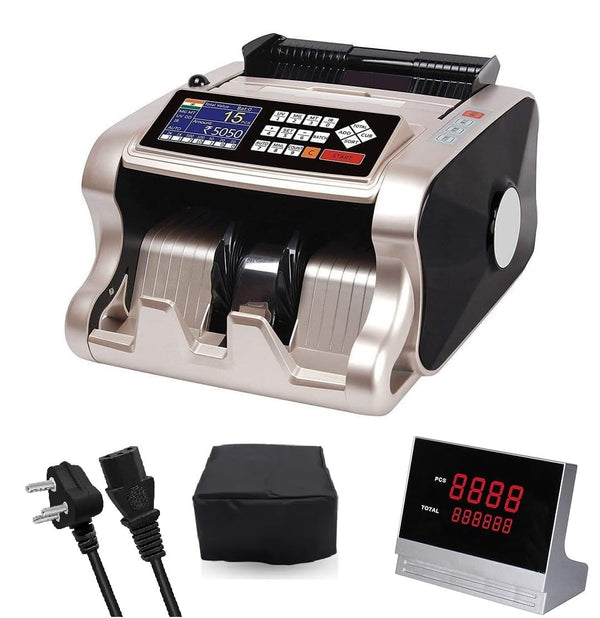 Fully Automatic Cash Counting Machine with Mix Note Value Counting & Fake Note Detection