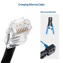 RJ45 Cat6 Pass Through Connector Pack of 100