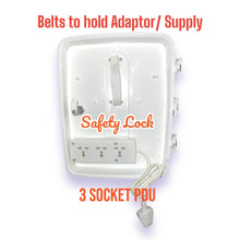 IP65 DVR & NVR Junction Box 16x11x5 Inch PVC Cabinet for CCTV, PoE Switch & WiFi Modem