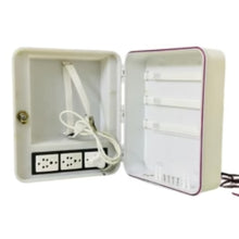 ABS Fibre DVR 2U Rack Box 13x11x5 Inch CCTV Cabinet